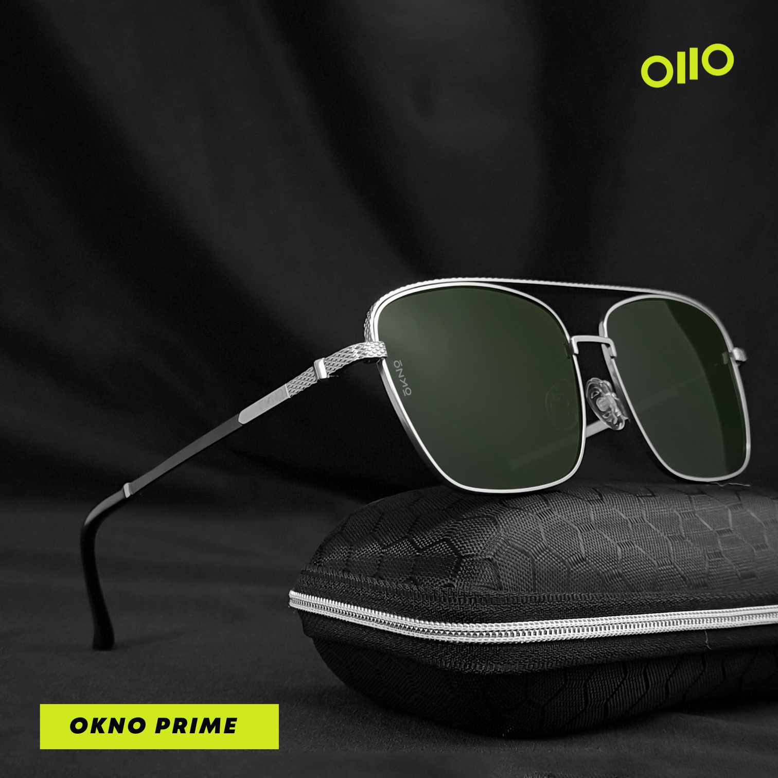 Navigator Metallic Sunglasses | OKNO By Eyewearlabs