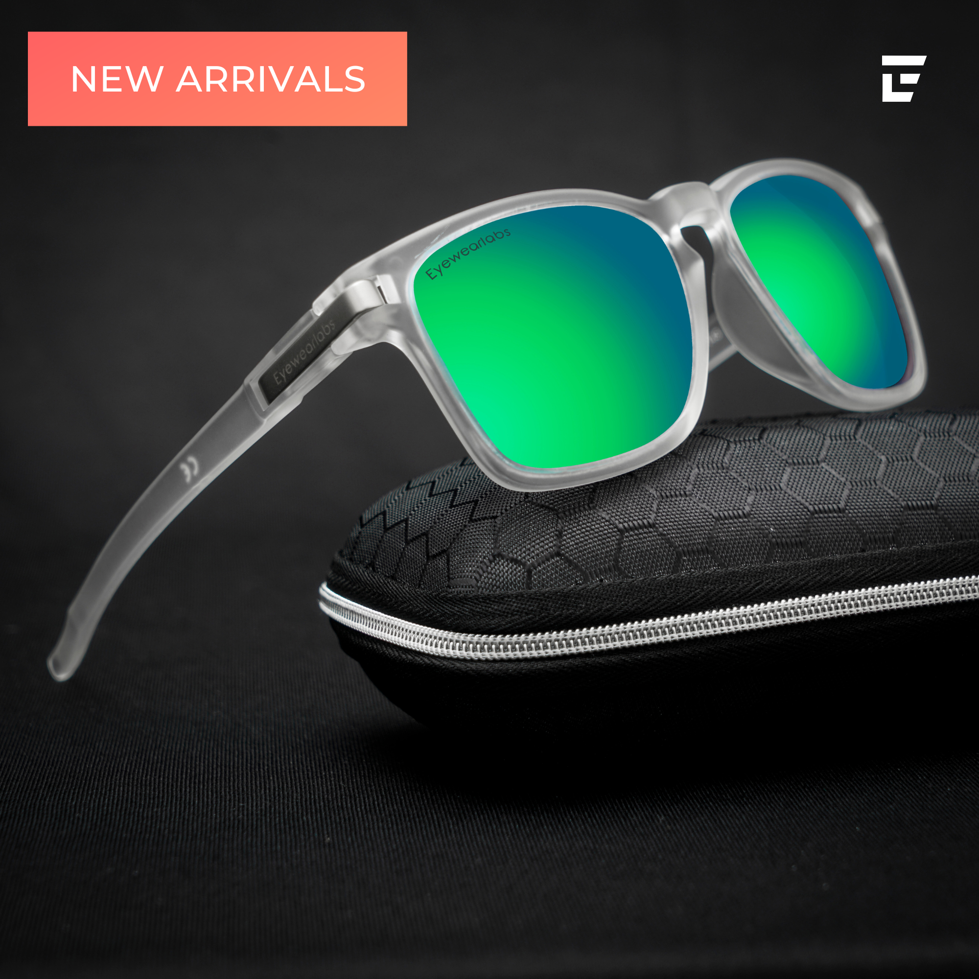Polarized Designer Sunglasses For Men Stylish, Unisex Eyewear With