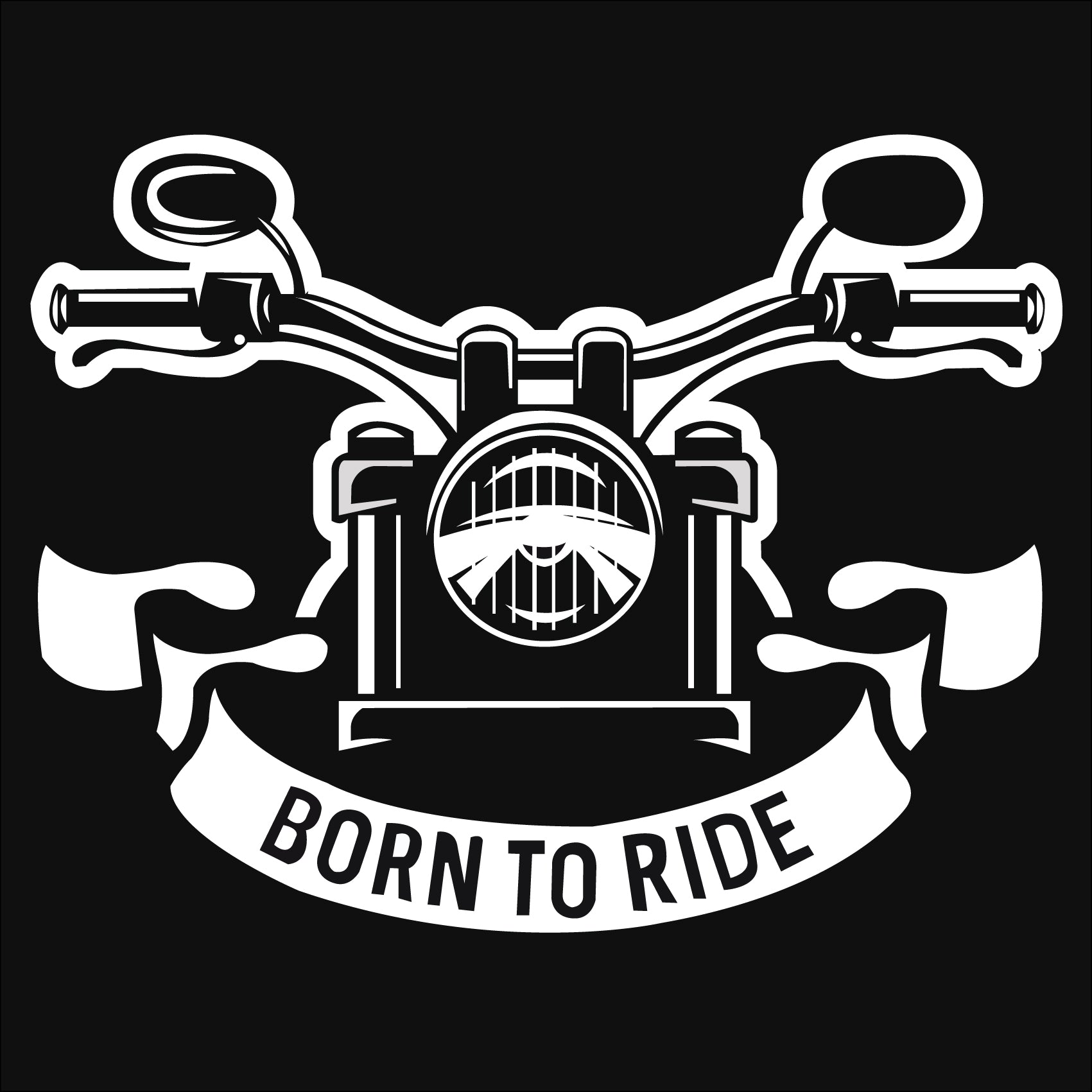 Born To Ride Tshirt - The Moto Store